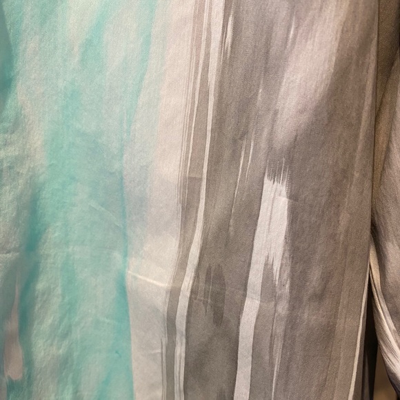 Melrosa Italy Hand Painted Cotton Shirt - Picture 2 of 6